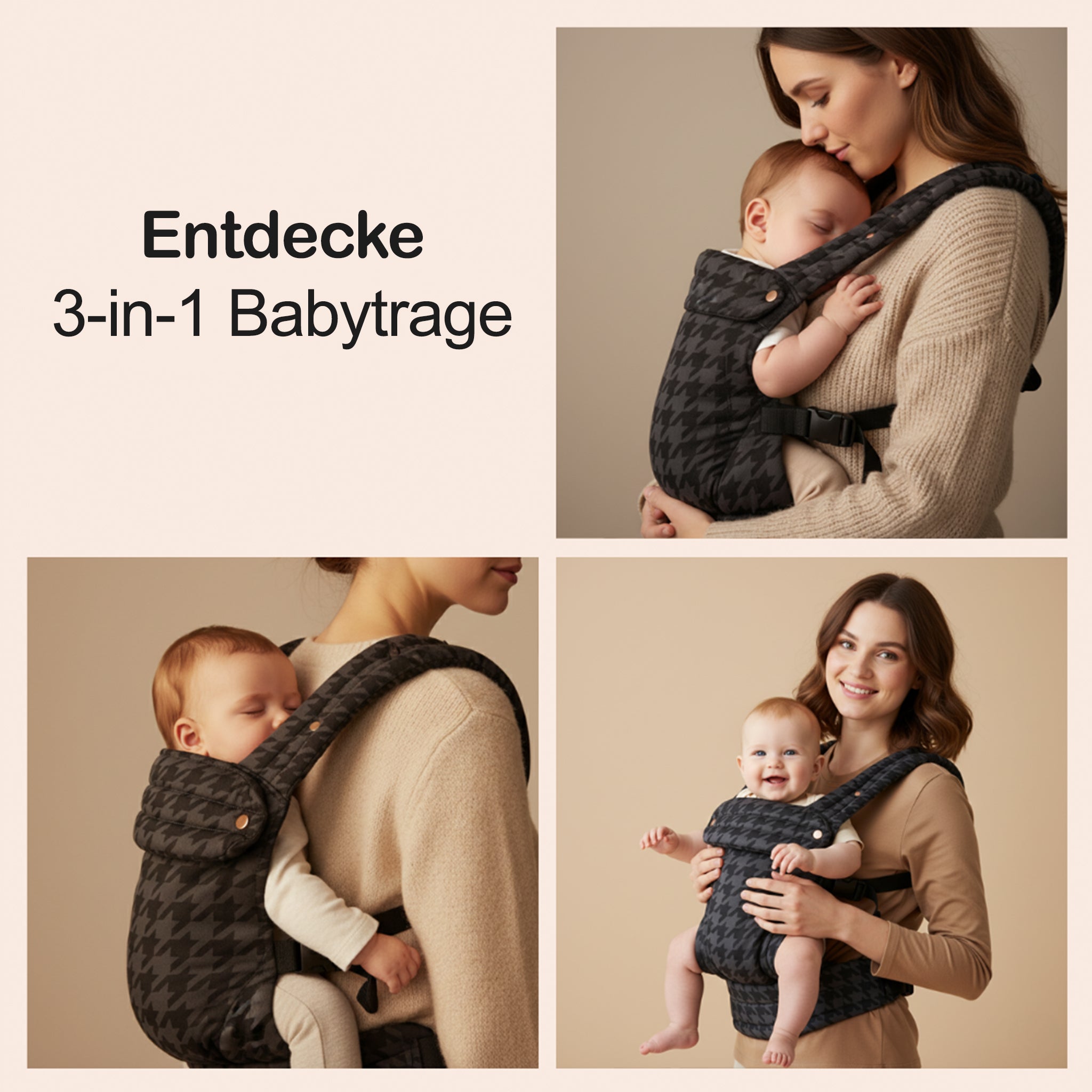 Ergonomischer Babyträger (3-in-1)